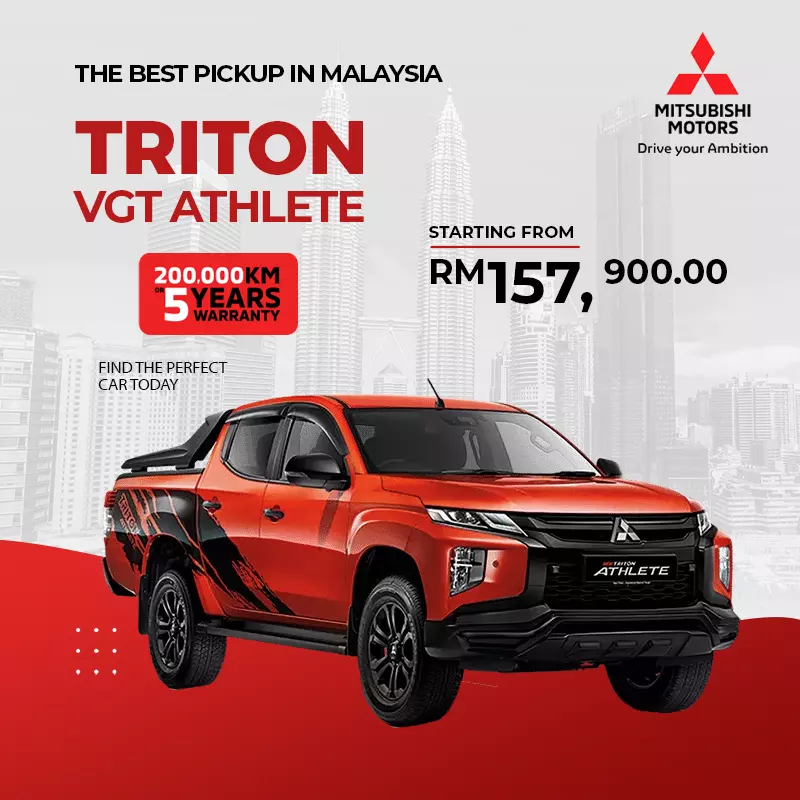 mitsubishi sarawak triton athlete